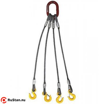 Строп канатный 4СК г/п 25,0 т 3,0 м фото №1