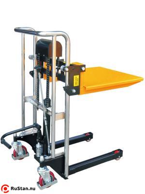 Штабелер ручной гидравлический TOR SDDJ-1300, г/п 400 кг, 90-1300 мм фото №1