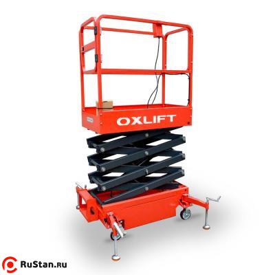 Ножничный подъемник QX-030-039 OXLIFT 300 кг 3,9 м фото №1