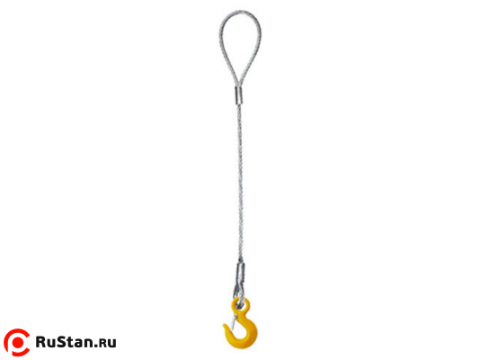 Строп канатный TOR 1СК г/п 12,5 т 6,0 м фото №1