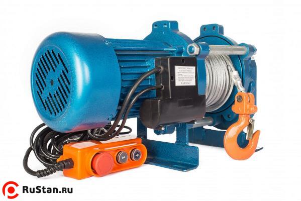 Лебедка электрическая  750/1500 кг  70/35 м с канатом 380 В REM KCD фото №1