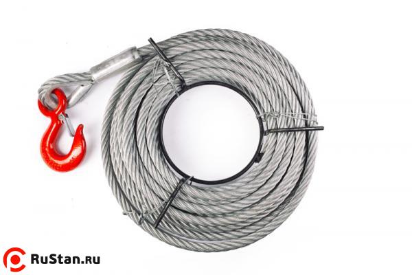 КАНАТ 40 м для лебёдки TOR МТМ 5400 5,4 т (тип ZNL) d=20мм фото №1 КАНАТ 40 м для лебёдки TOR МТМ 5400 5,4 т (тип ZNL) d=20мм фото №1