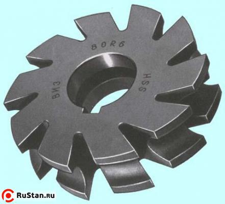Фреза Вогнутая  50х 7х22 R1,6 Р6М5 Z=14 фото №1