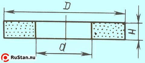Круг ПП 200х20х32 25А 12 СМ (WA F100 K-L) (ВАЗ) фото №1 Круг ПП 200х20х32 25А 12 СМ (WA F100 K-L) (ВАЗ) фото №1