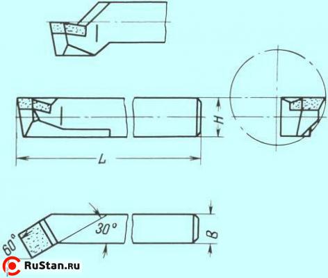 Резец Расточной 25х16х170 Т15К6 для сквозных отверстий фото №1 Резец Расточной 25х16х170 Т15К6 для сквозных отверстий фото №1