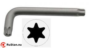 Ключ TORX Т40 L 76х26мм CrV "CNIC" фото №1 Ключ TORX Т40 L 76х26мм CrV "CNIC" фото №1