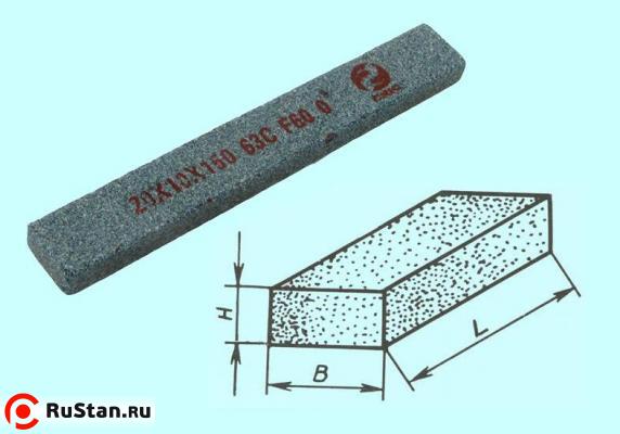 Брусок шлифовальный 30х13х200 63C 25 СТ1 (GC F60 O) "CNIC" фото №1 Брусок шлифовальный 30х13х200 63C 25 СТ1 (GC F60 O) "CNIC" фото №1