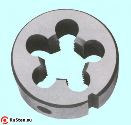 Плашка М 24,0 х 2,0 dнар.55мм 9ХС  6g "CNIC" фото №1