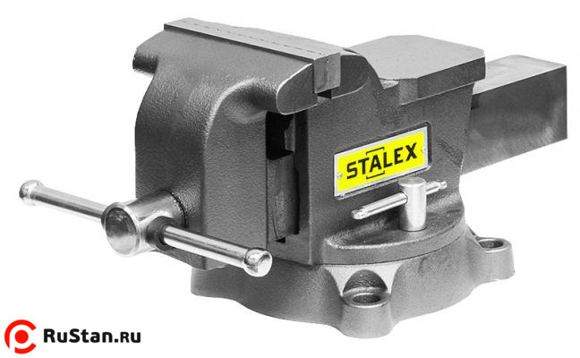 Тиски слесарные STALEX Горилла 125 х 100 мм фото №1