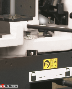 Metal Master BSM-240 имеет возможность поворота пильной рамы на угол 60, 45 градусов. фото №3 Metal Master BSM-240 имеет возможность поворота пильной рамы на угол 60, 45 градусов. фото №3