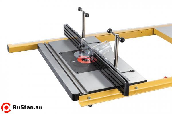 Фрезерный упор с защитным ограждением и накладками из алюминиевого профиля для фрезерного стола фото №4 Фрезерный упор с защитным ограждением и накладками из алюминиевого профиля для фрезерного стола фото №4