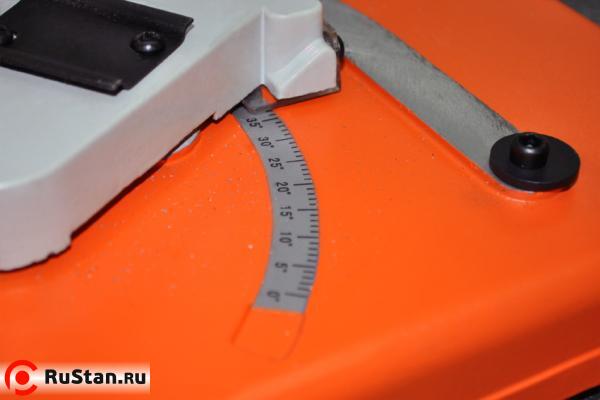 Угол поворота рамы пилы от 0° до +45° фото №4 Stalex BS-100 фото №4
