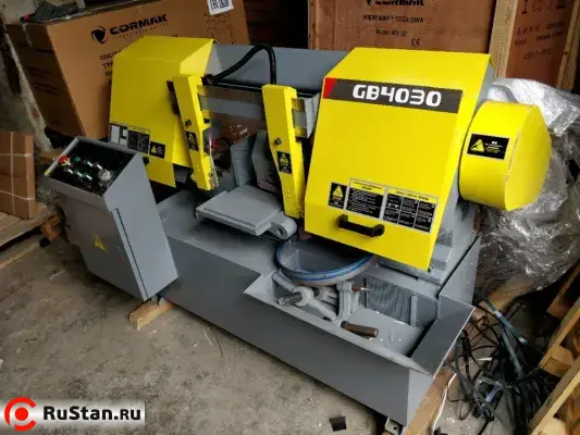 Станок ленточнопильный полуавтоматический REALREZ GB4030 (300мм) фото №7 REALREZ GB4030 (300мм) фото №7