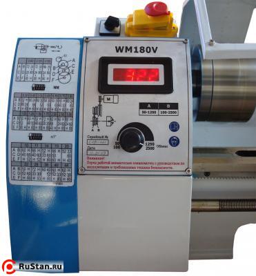 Настольный токарный станок ВМ-180V (WM180V) Универсал - Панель управления фото №5 WM180V "Универсал" фото №5