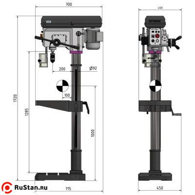 Сверлильный станок OPTIdrill DH 28FS фото №3 OPTIdrill DH 28FS фото №3