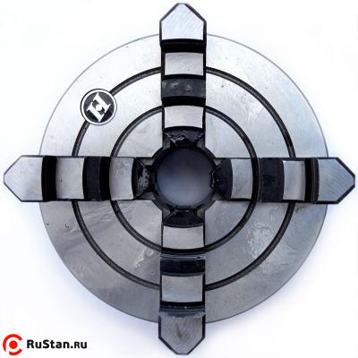 Патрон 4х кулачковый 100 мм фото №2 Патрон 4-х кулачковый 100 мм (WM180V) фото №2