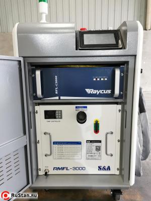 Вид спереди Ручной лазерный сварочный аппарат Raptor SFW-3000 PRO 5в1 (3000Вт Raycus) фото №4 Вид спереди Ручной лазерный сварочный аппарат Raptor SFW-3000 PRO 5в1 (3000Вт Raycus) фото №4