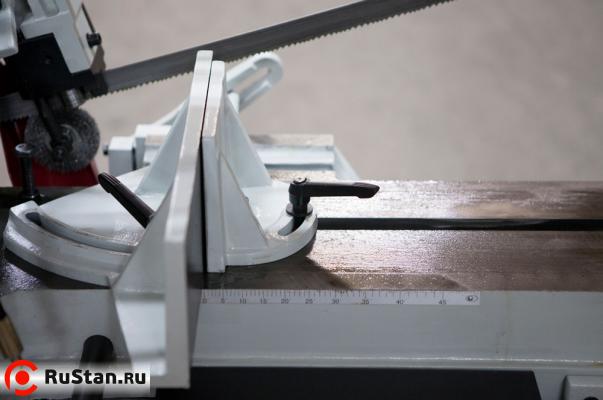 Градусная линейка для установки необходимого положения заготовки фото №9 Stalex BS-1018B фото №9