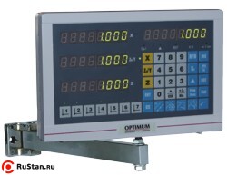 Станок D330x1000 DPA серийно оснащен УЦИ: головным измерительным устройством DPA 2000 и оптическими линейками на три оси фото №2 Opti D330x1000 DPA фото №2