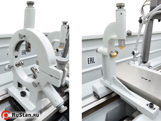 Станок «в базе» комплектуется подвижным и неподвижным люнетами. фото №13 METAL MASTER Z51100 DRO RFS фото №13