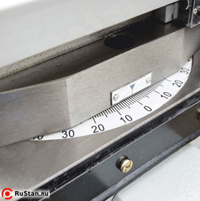 Для удобства нарезания конусов на станке предусмотрена возможность поворота верхней продольной салазки на угол ±60° фото №14 METAL MASTER Z51100 DRO RFS фото №14