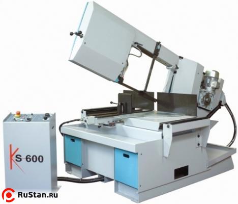Полуавтоматический ленточнопильный станок с гидравлическим приводом IMET KS 600 фото №1