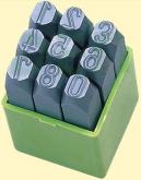 Клейма Цифровые № 6 сталь (9шт) 